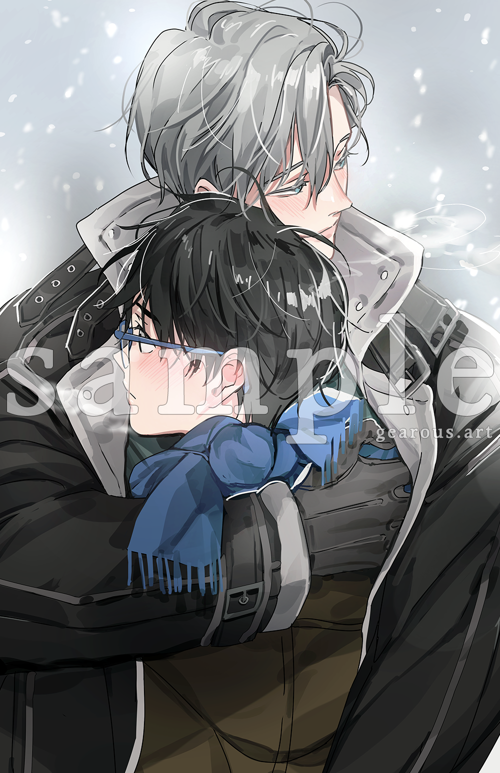Poster] Yuri!!! on ICE - Hug – Gearous