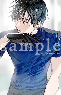 (NEW) [Poster] Yuri!!! on ICE - Yuri after Exercise